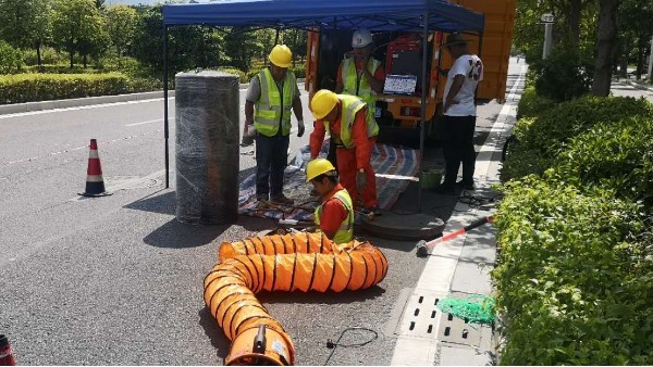 市政污水管道疏通清淤检测施工